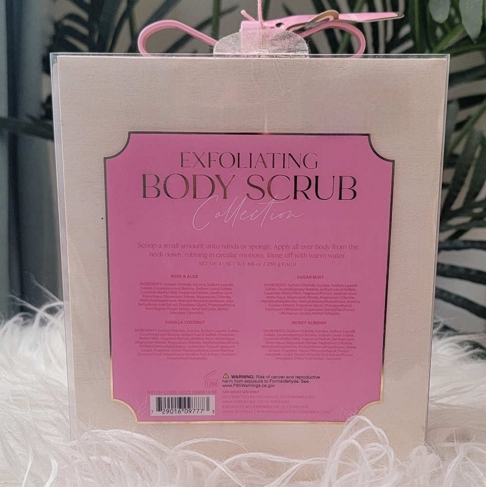 NWT Exfoliating Body Scrub Collection - Set of 4 - Picture 3 of 3